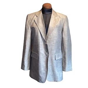 DKNY Linen Silk Blazer